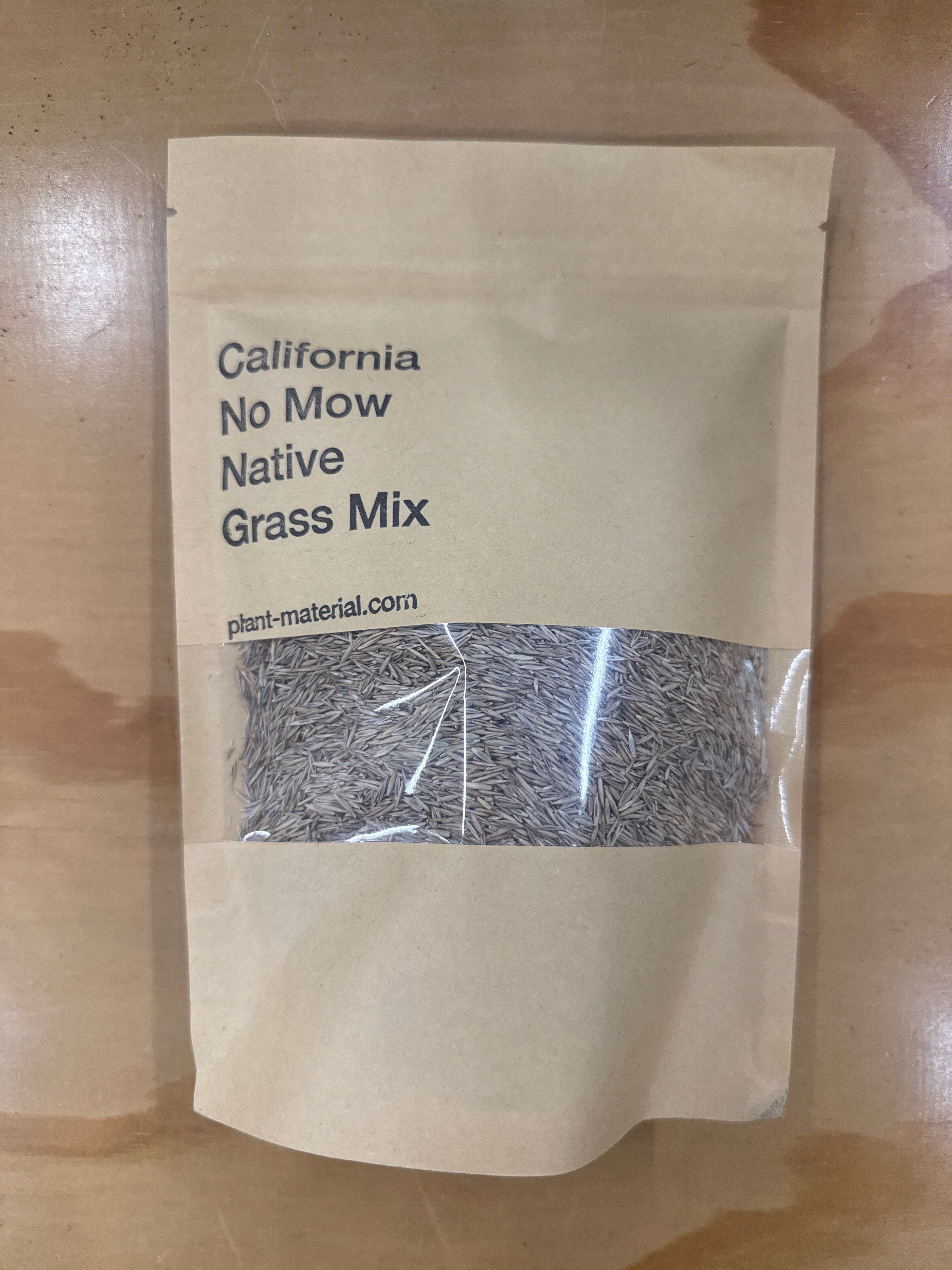 low water grass seed california California No Mow Grass Mix Seed Pack