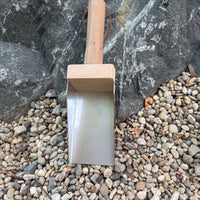 Japanese Metal + Wood Soil Scoop