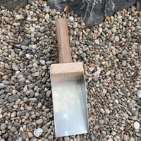 Japanese Metal + Wood Soil Scoop