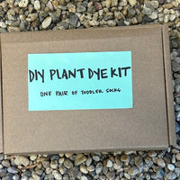 DIY Natural Dye Kit - One Pair of Toddler Socks