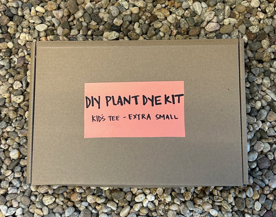 DIY Natural Dye Kit - Kid's Cotton T- Shirt