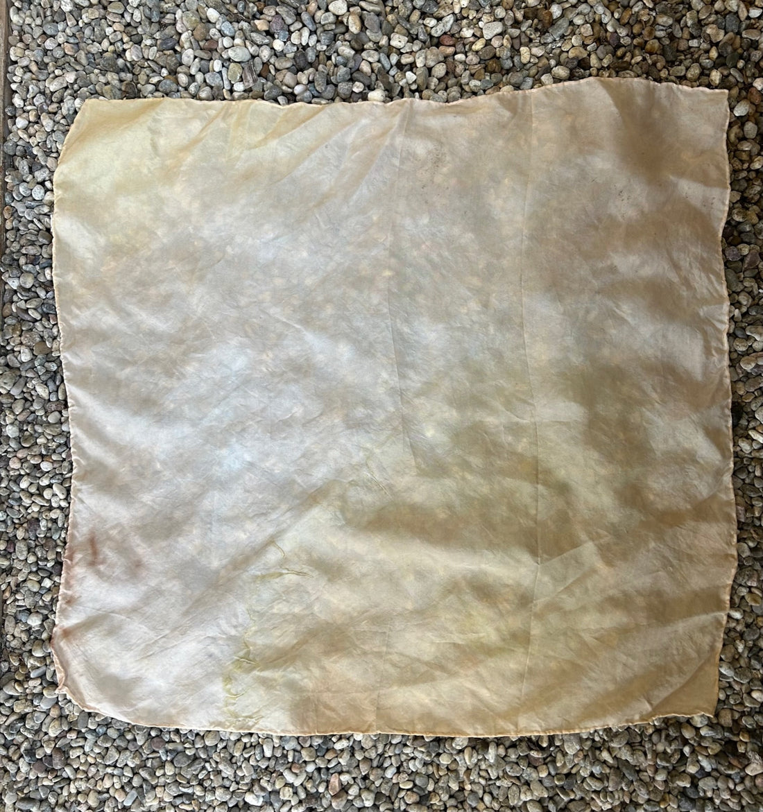 DIY Natural Dye Kit - Two Silk Play Scarfs - Orange