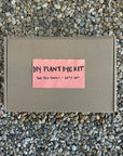 DIY Natural Dye Kit - Two Cotton Towels 28" X 28" packaging