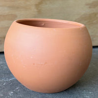 Tuscan Ball Pot Dark Terra Cotta