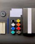 MATSUI Japanese Warosoku Candles, DIY Painting Set