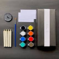 MATSUI Japanese Warosoku Candles, DIY Painting Set