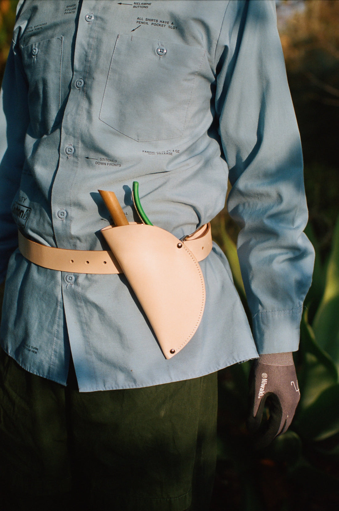 Plant Material X Building Block Half Moon Garden Holster