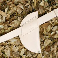 Plant Material X Building Block Half Moon Garden Holster on Belt close up