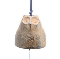 Owl Wind Chime - 'Rust'