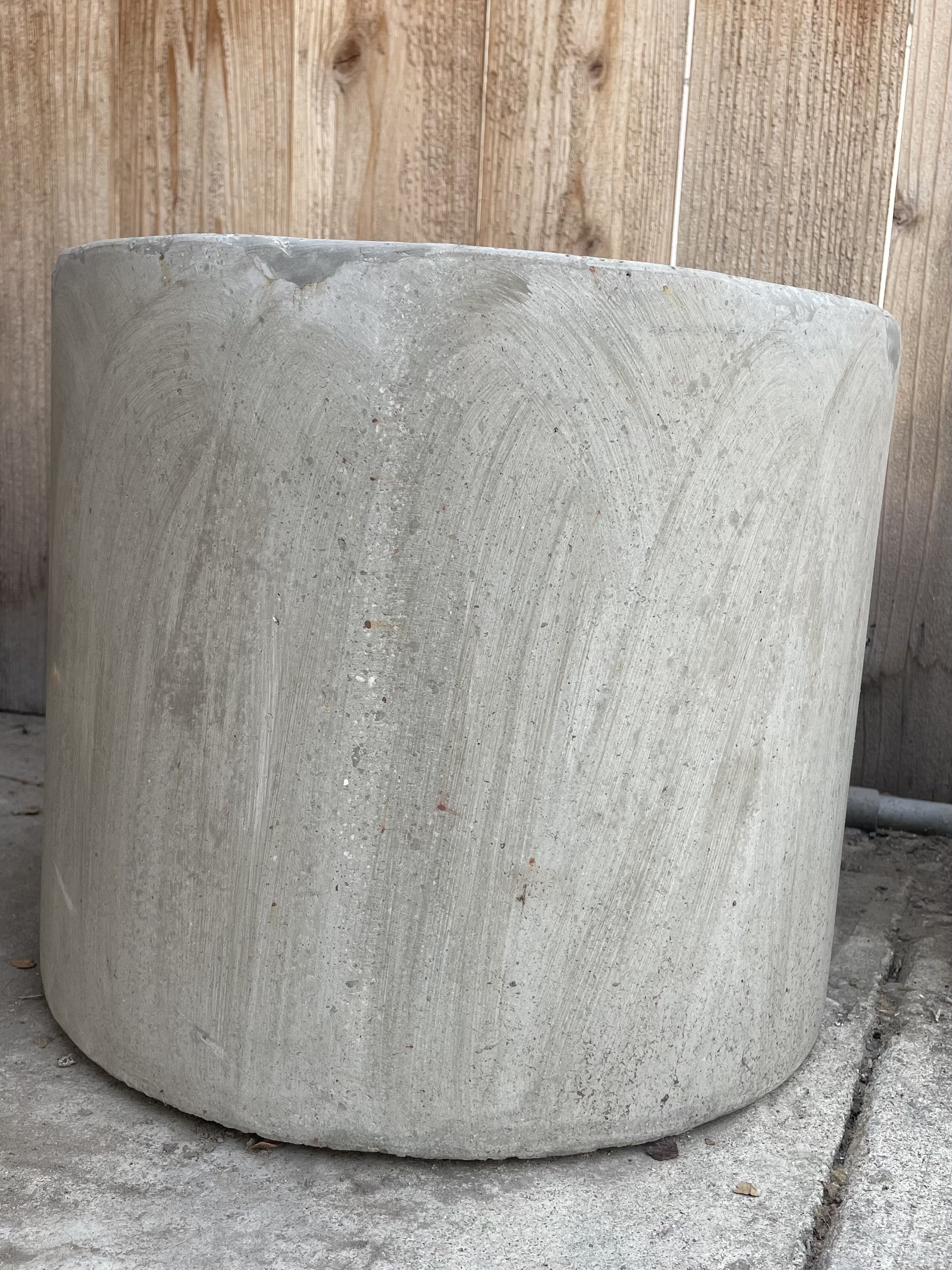 plant concrete pot Concrete composite Cylinder Indoor/Outdoor Planters 8" x 8"