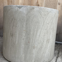 Concrete composite Cylinder Pot 14.25x13"