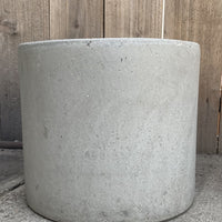 Concrete composite Cylinder Pot 11.25 x 10"