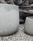 Cement Pear Bottom Pots