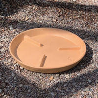 10" Deep Rib Saucer