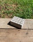 Stone object - linear carved