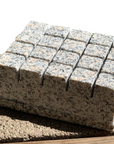 Stone object - linear carved