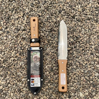 Hori Hori Stainless Steel Serrated Edge with Black sheath