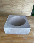 Limestone Rectangle Bowl