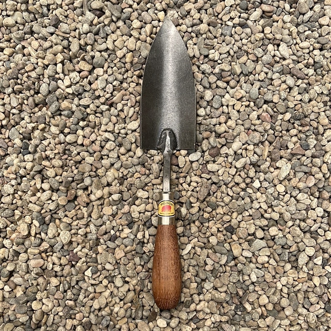 metal garden trowel Red Pig Tools Hand Trowel