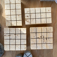 Stone object - linear carved
