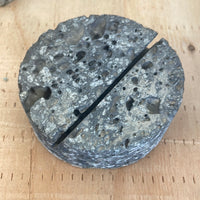 Stone object - linear carved