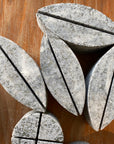 Stone object - linear carved