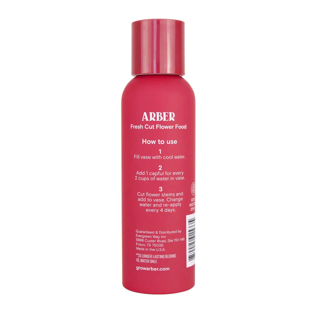 Arber Fresh Cut Flower Food For Flowers, Plants & Garden 4 oz