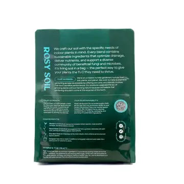 Rosy Organic Potting Soil Mix, Indoor, Houseplant &amp; Herbs 4 qt