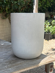 Tall Cement Egg Indoor/Outdoor Planters