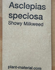 Asclepias speciosa, Showy Milkweed Seeds