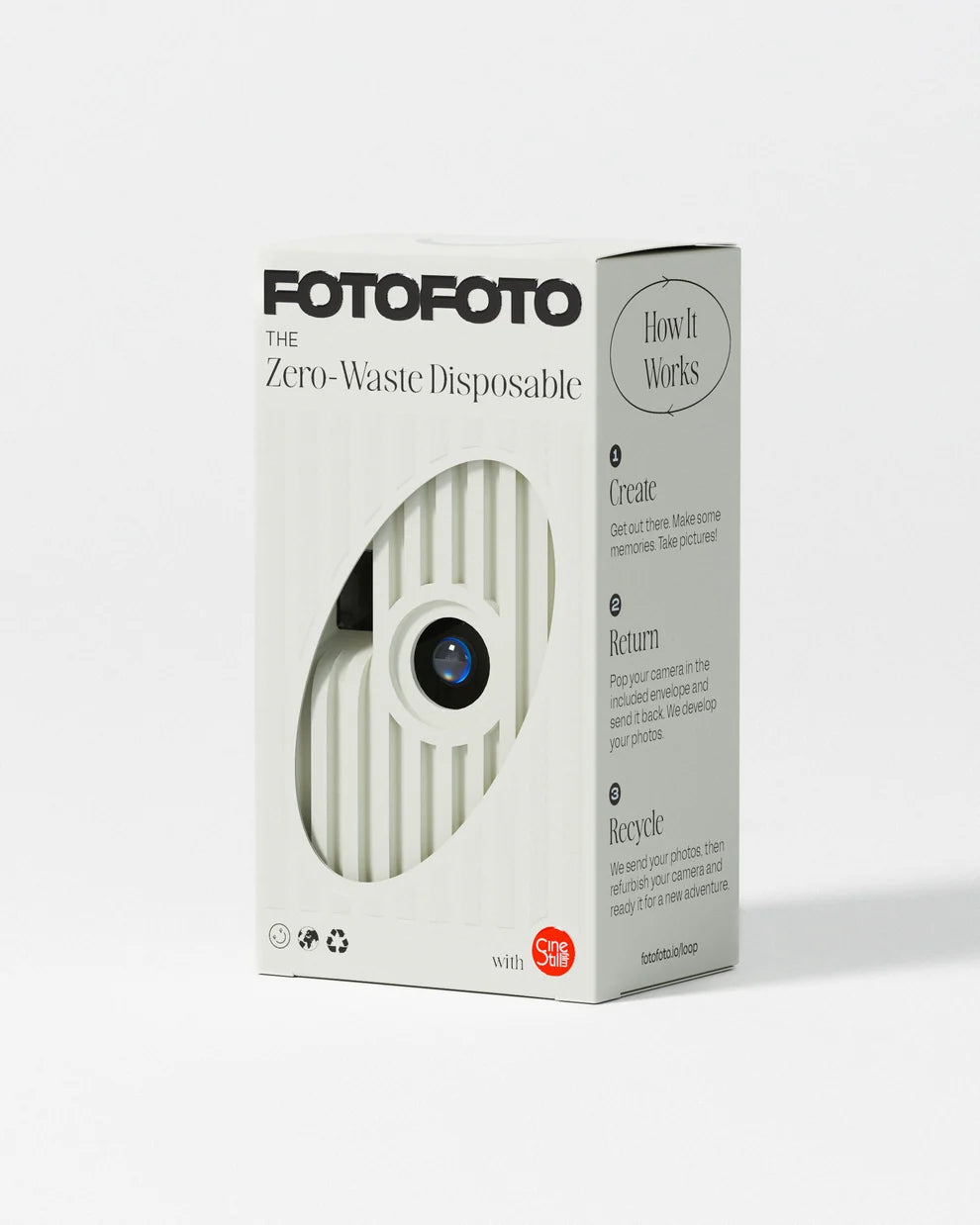 FOTOFOTO Zero Waste Disposable Camera