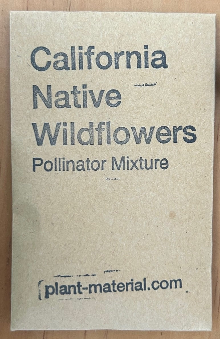 California Native Wildflower Pollinator Mixture Seed Pack