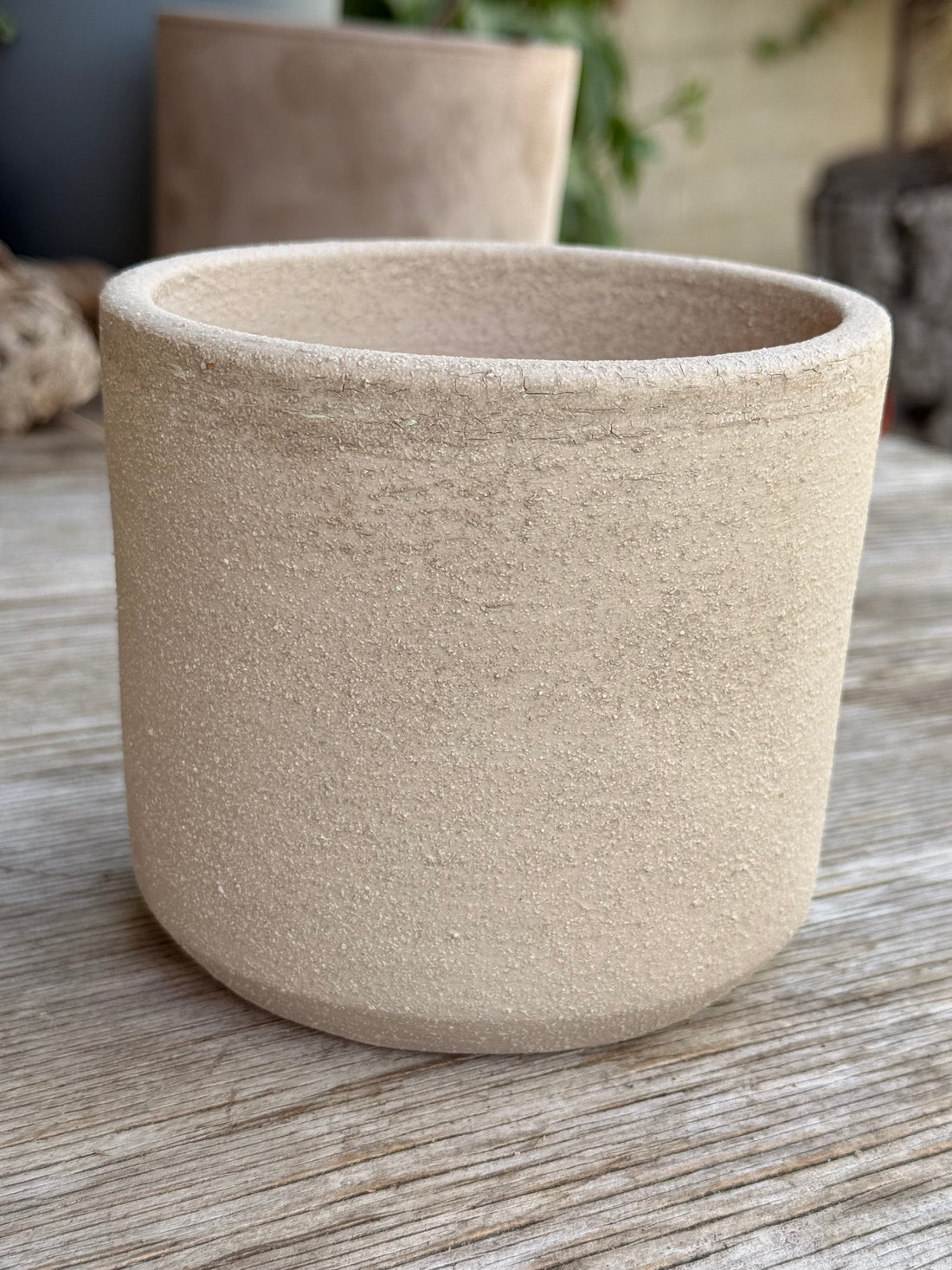 4.5” Deep Cylinder Buff Sandy Sand