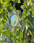 Stained Glass Celestial Mirror Suncatcher