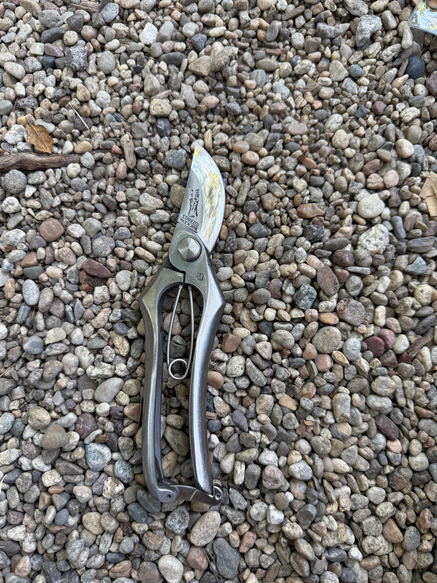Onoyoshi Pruner Round Tip, 200mm Stainless Steel