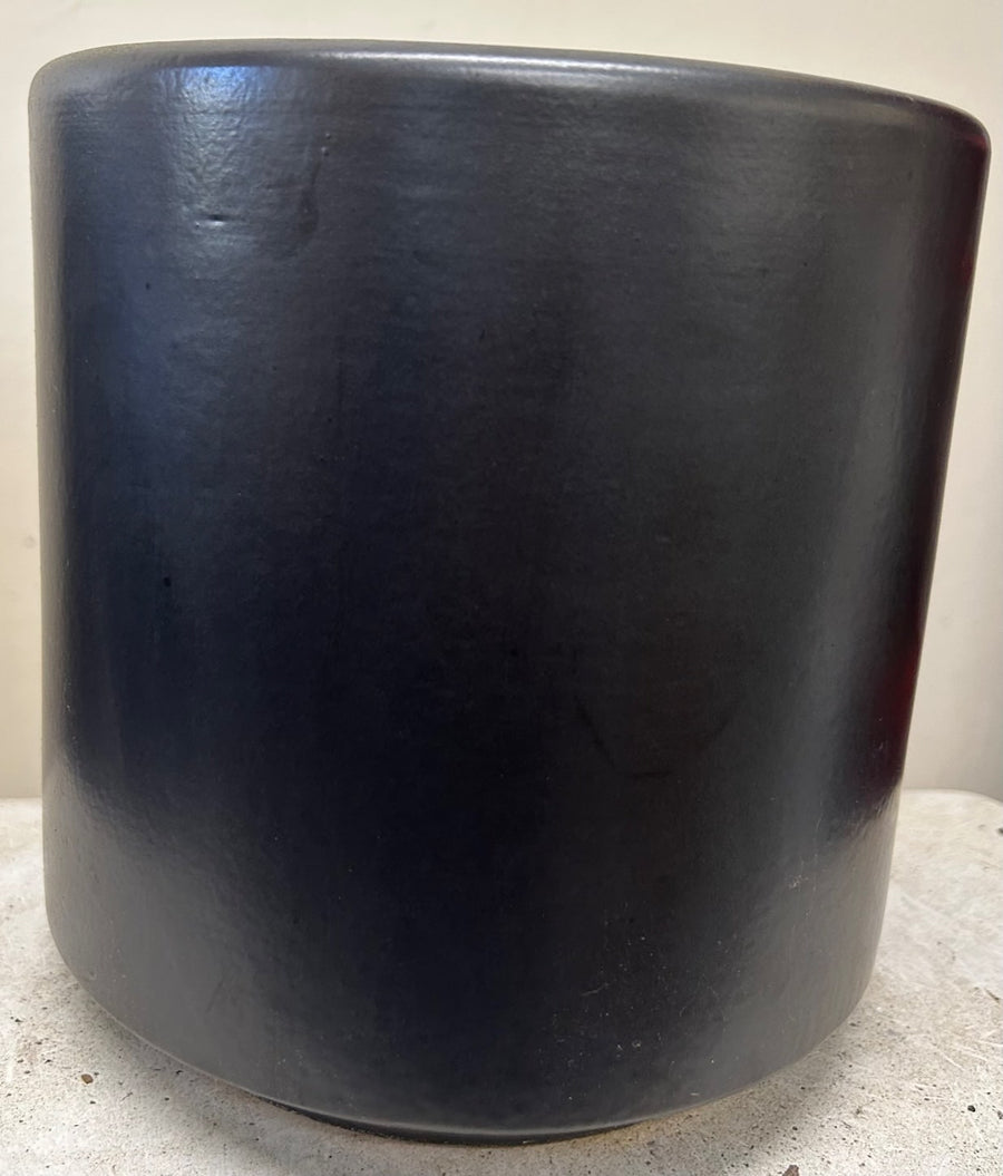 Glazed Cylinder Pot