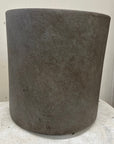 Fiberclay Cylinder Pot - Gray
