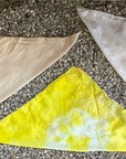 DIY Natural Dye Kit - Two Silk Play Scarfs - Yellow