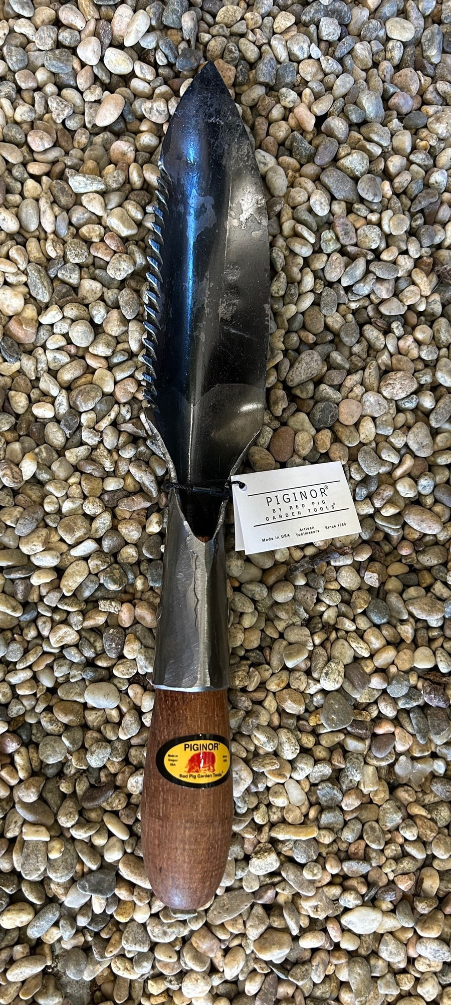 serrated garden trowel Red Pig Garden Tools Hori Hori Trowel – Plant Material