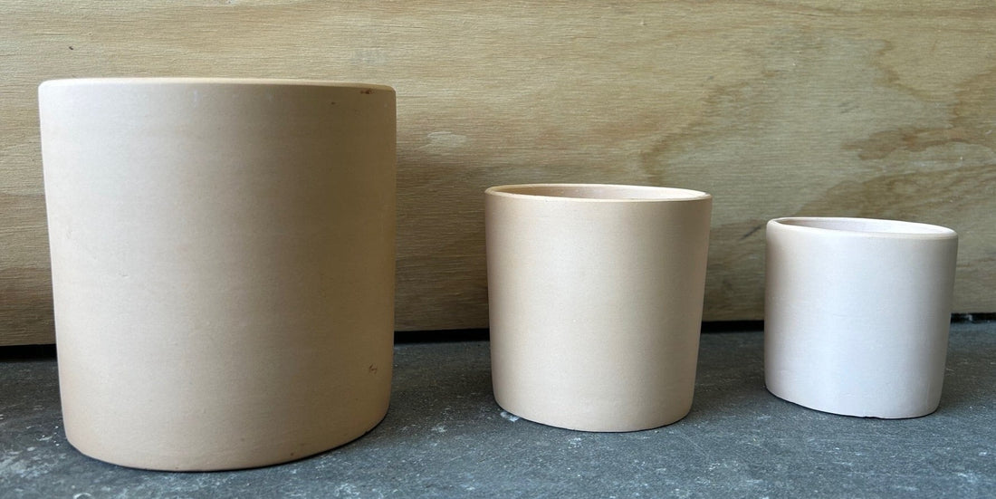 Small Terra Cotta Cylinder Pot
