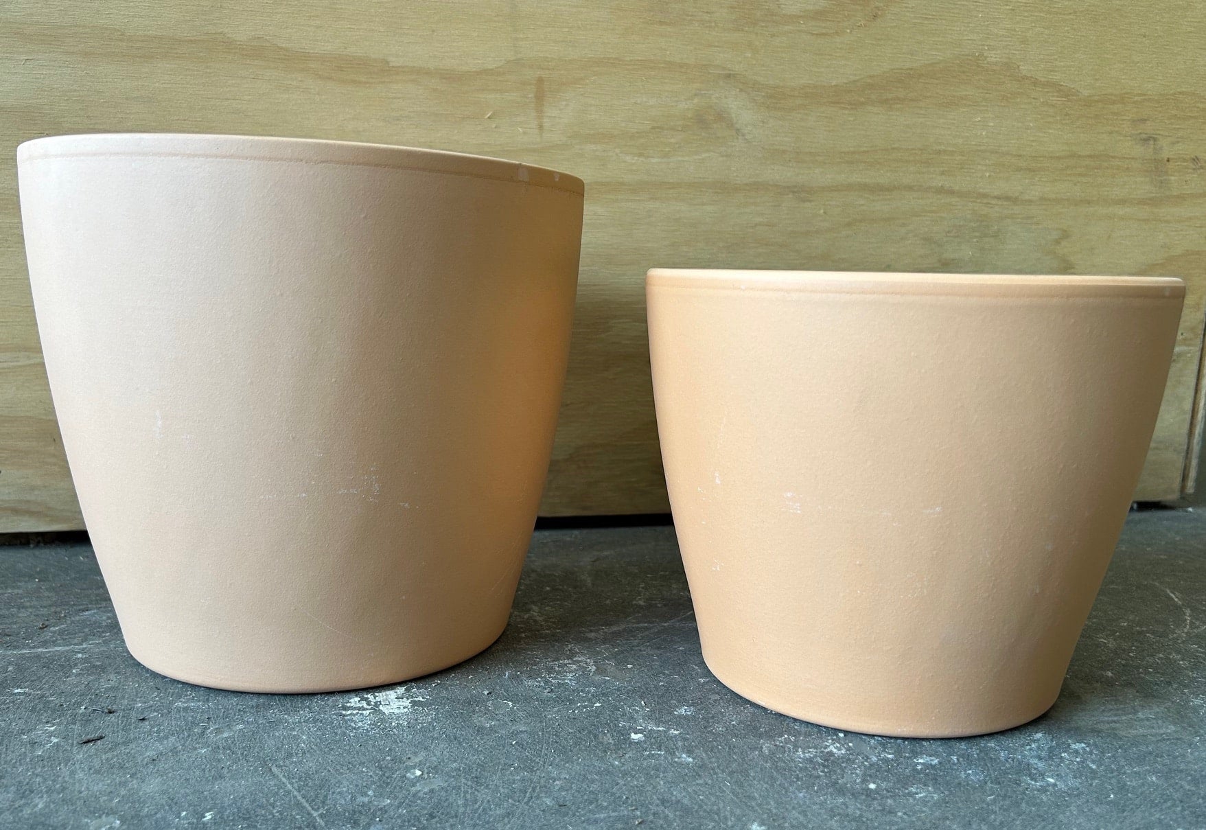 Buff Egg Pots