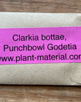 Clarkia bottae, Punchbowl Godetia Seed Pack
