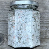 Salvia apiana, white sage bath salts Jar