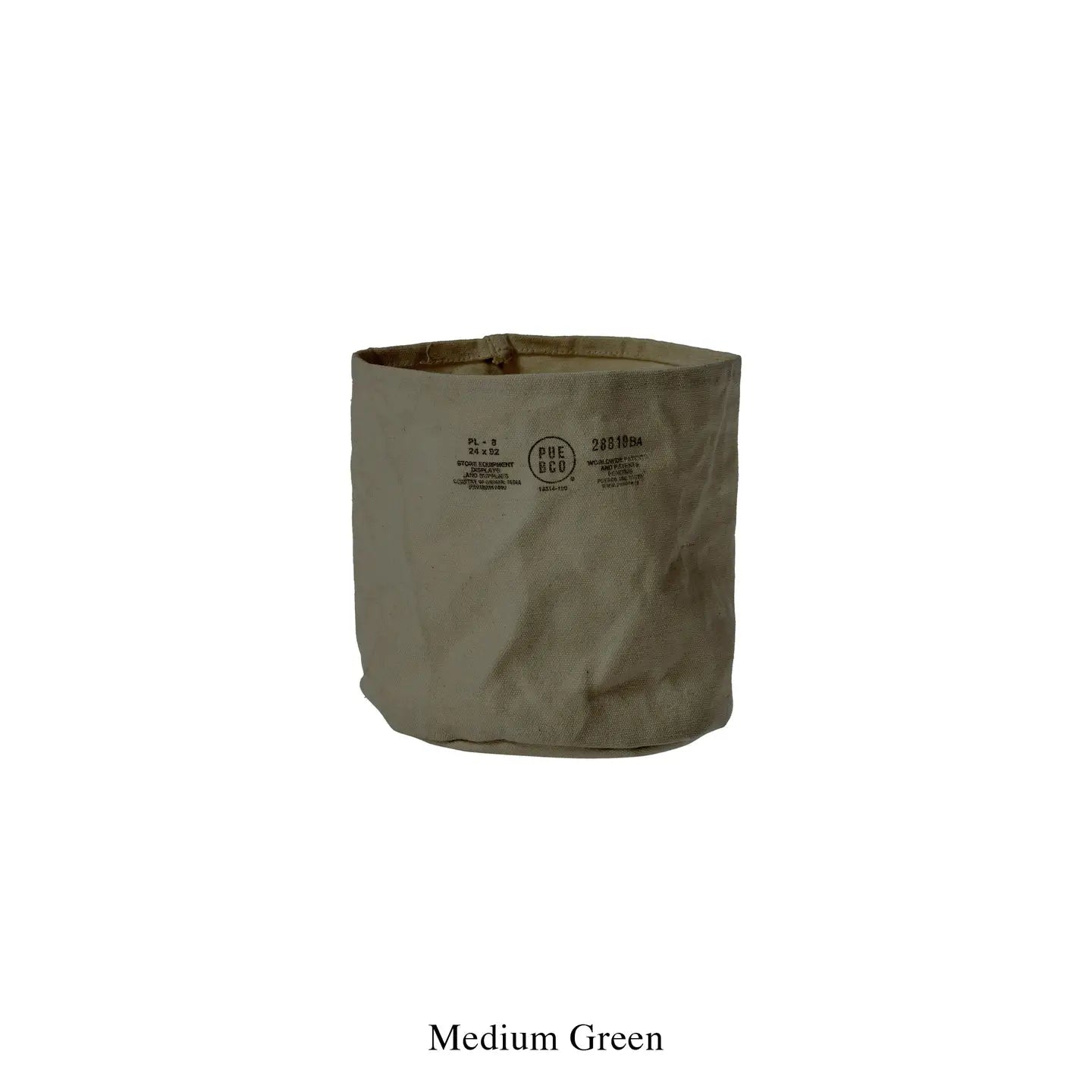 Canvas Pot Cover