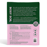 Rosy Organic Cactus & Succulent Mix 4 qt