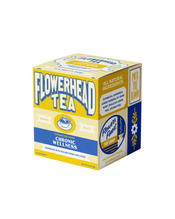 Flowerhead Tea- Chronic Wellness Tea Bags
