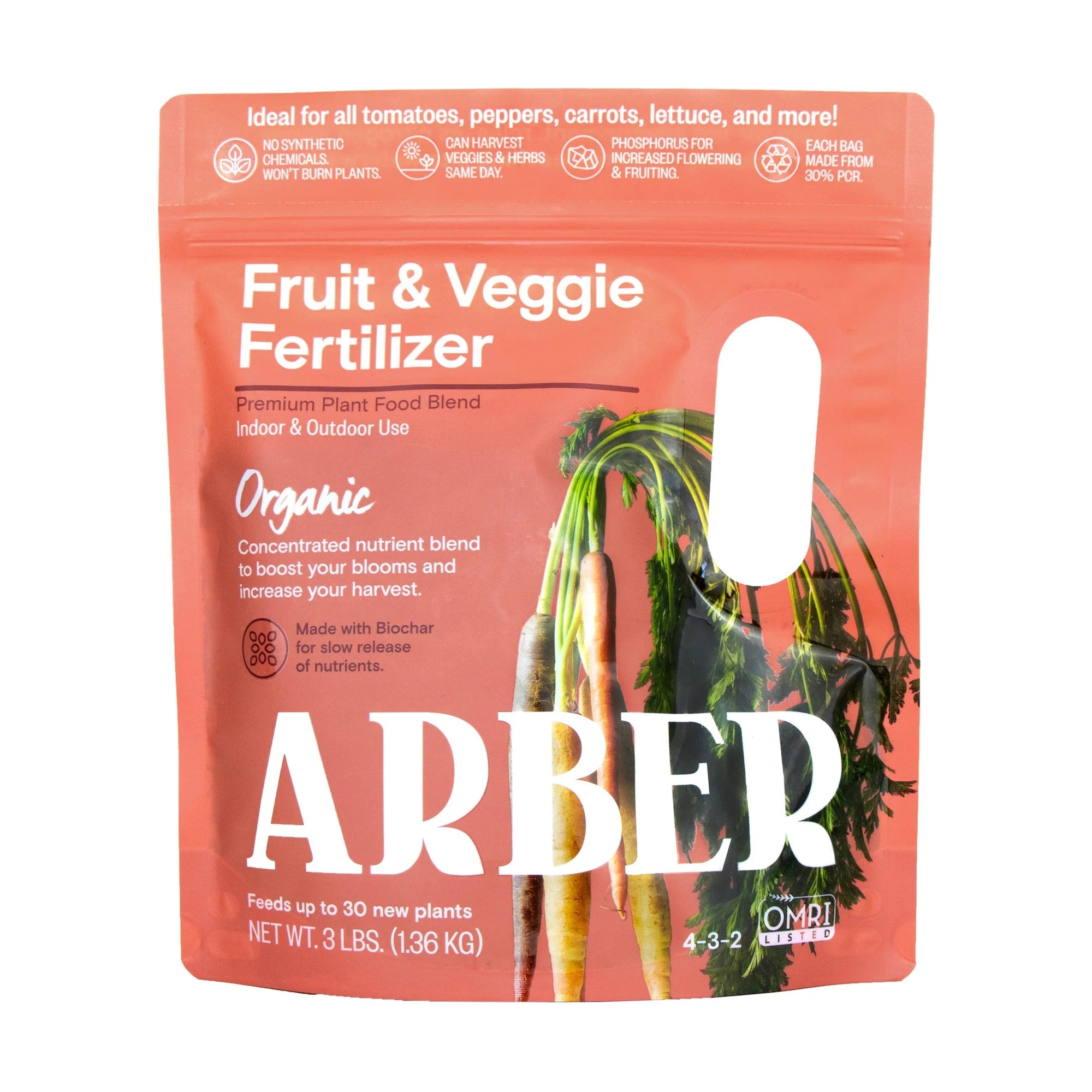 Arber Fruit and Veggie Fertilizer 3 lb