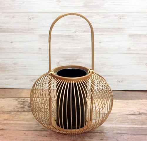 Miyabi Andon Bamboo Flower Vase 'Tsubaki'