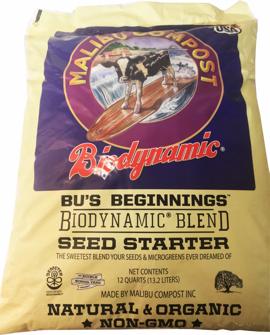 Malibu Compost BUs Beginnings Biodynamic Blend Seed Starter – Plant ...