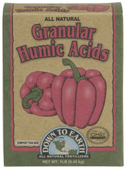 Down To Earth Granular Humic Acids All Natural OMRI 1 Pound